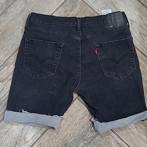 Levi's Other - Levi men's black cut off shorts